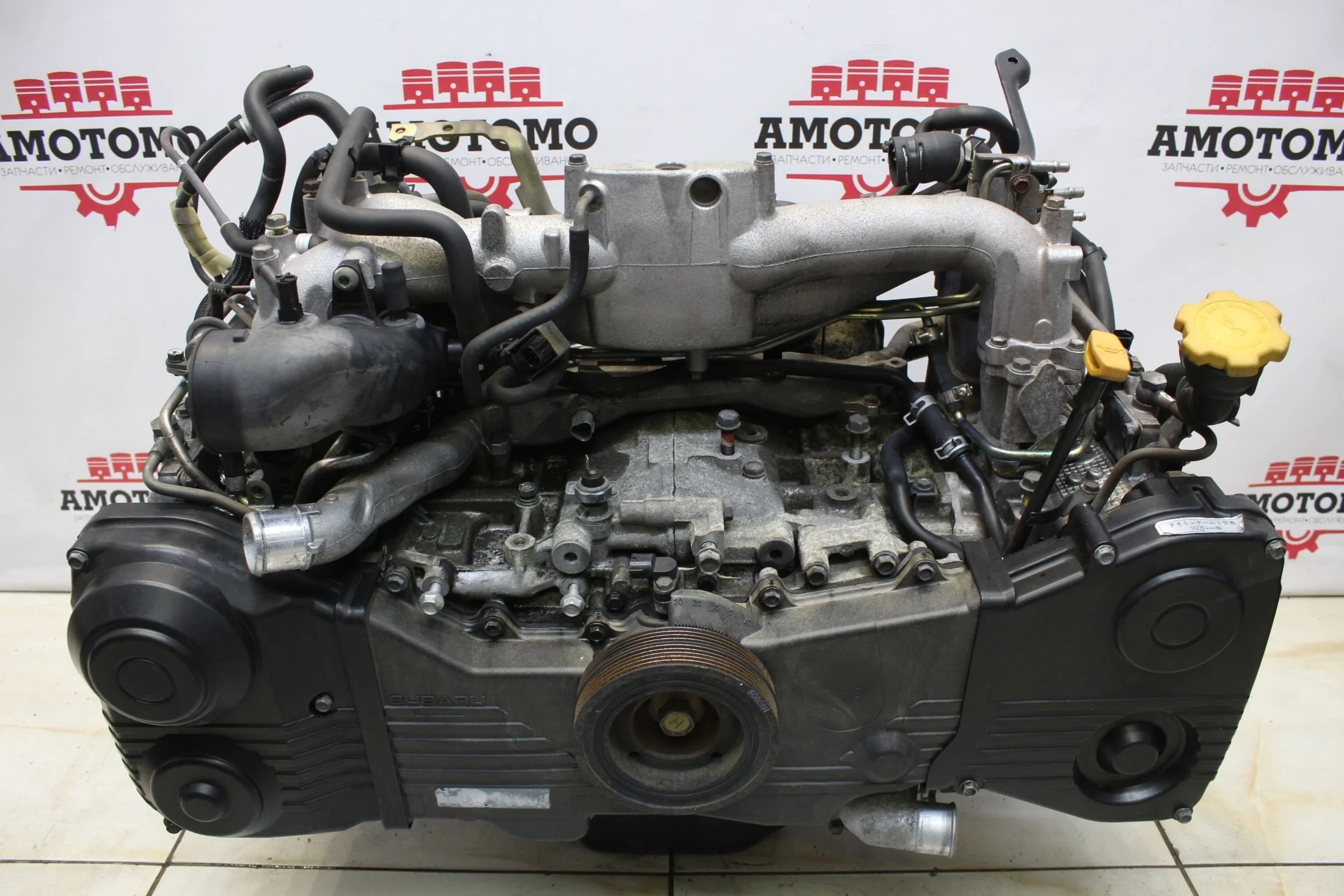 Двигатель Subaru Forester SG5 EJ205 2005 Оригинал Контрактная