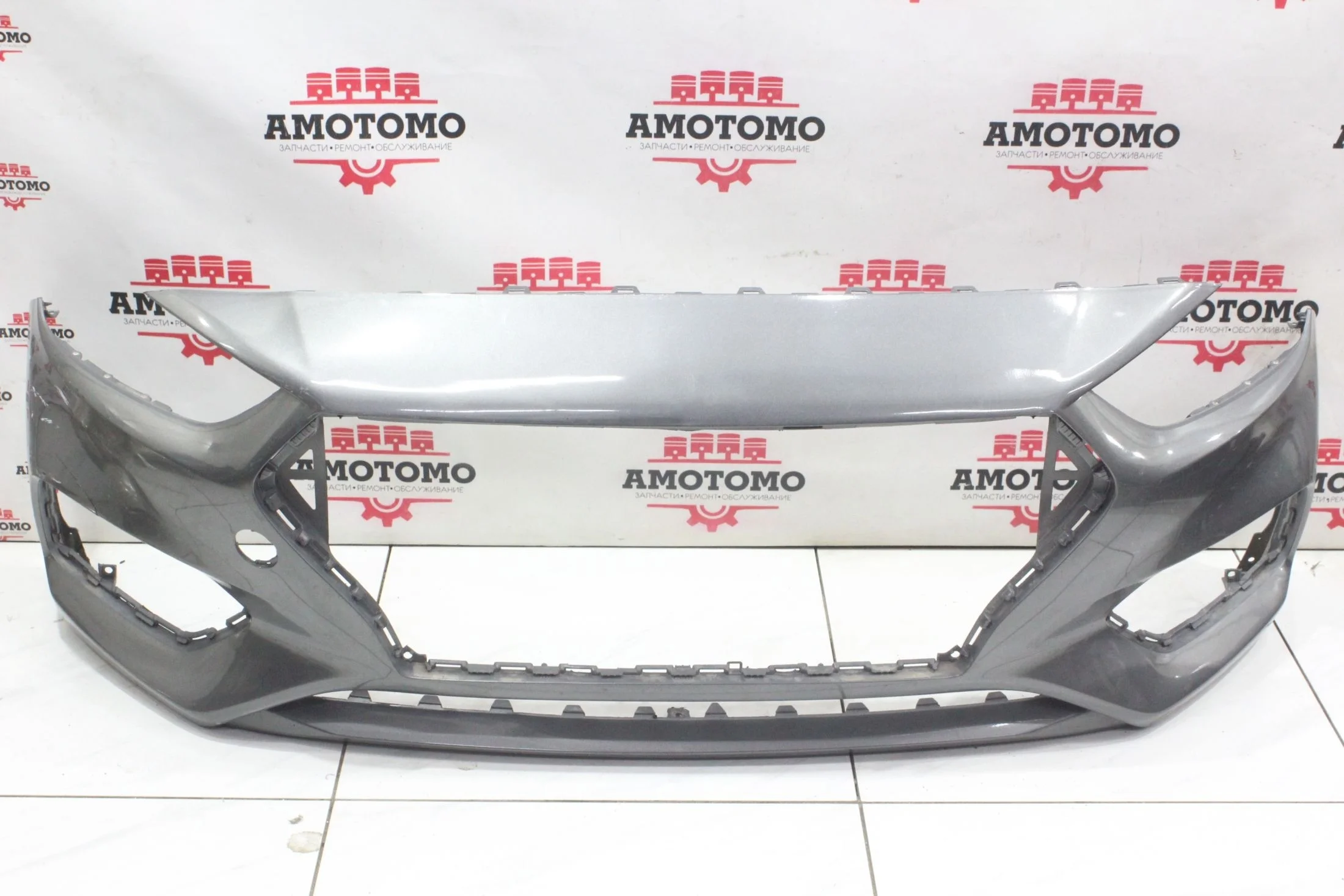 Бампер Hyundai Solaris   2017