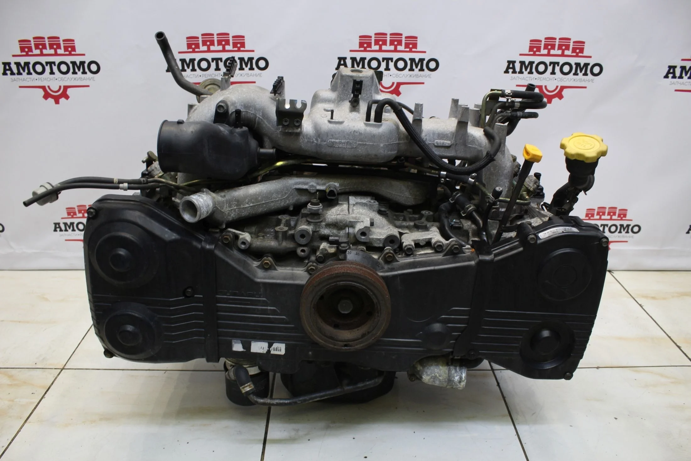 Двигатель Subaru Forester SF5 EJ205 2001 Оригинал Контрактная