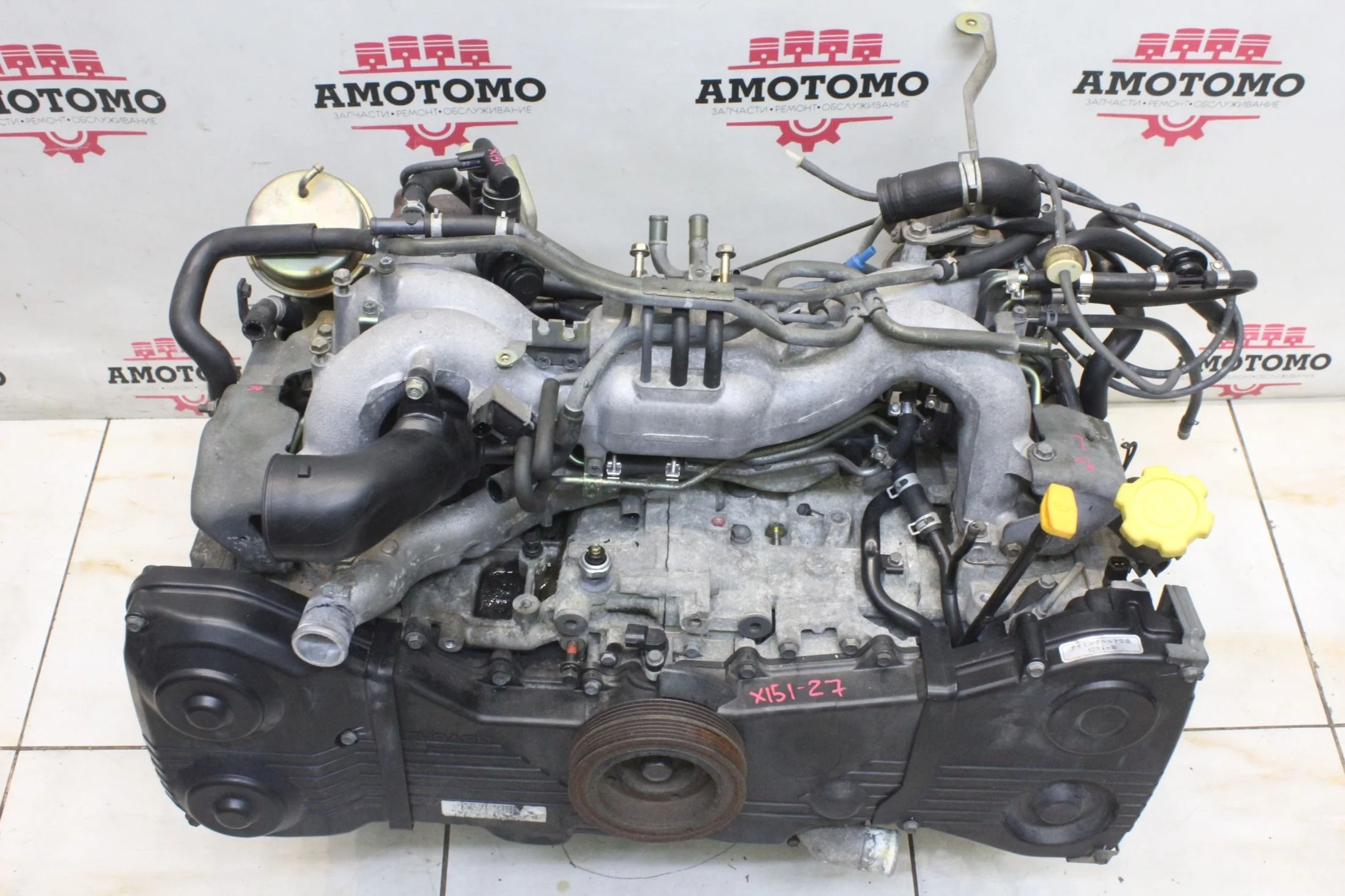 Двигатель Subaru Legacy B4, Legacy BE5, BH5 EJ206 2001 Оригинал Контрактная