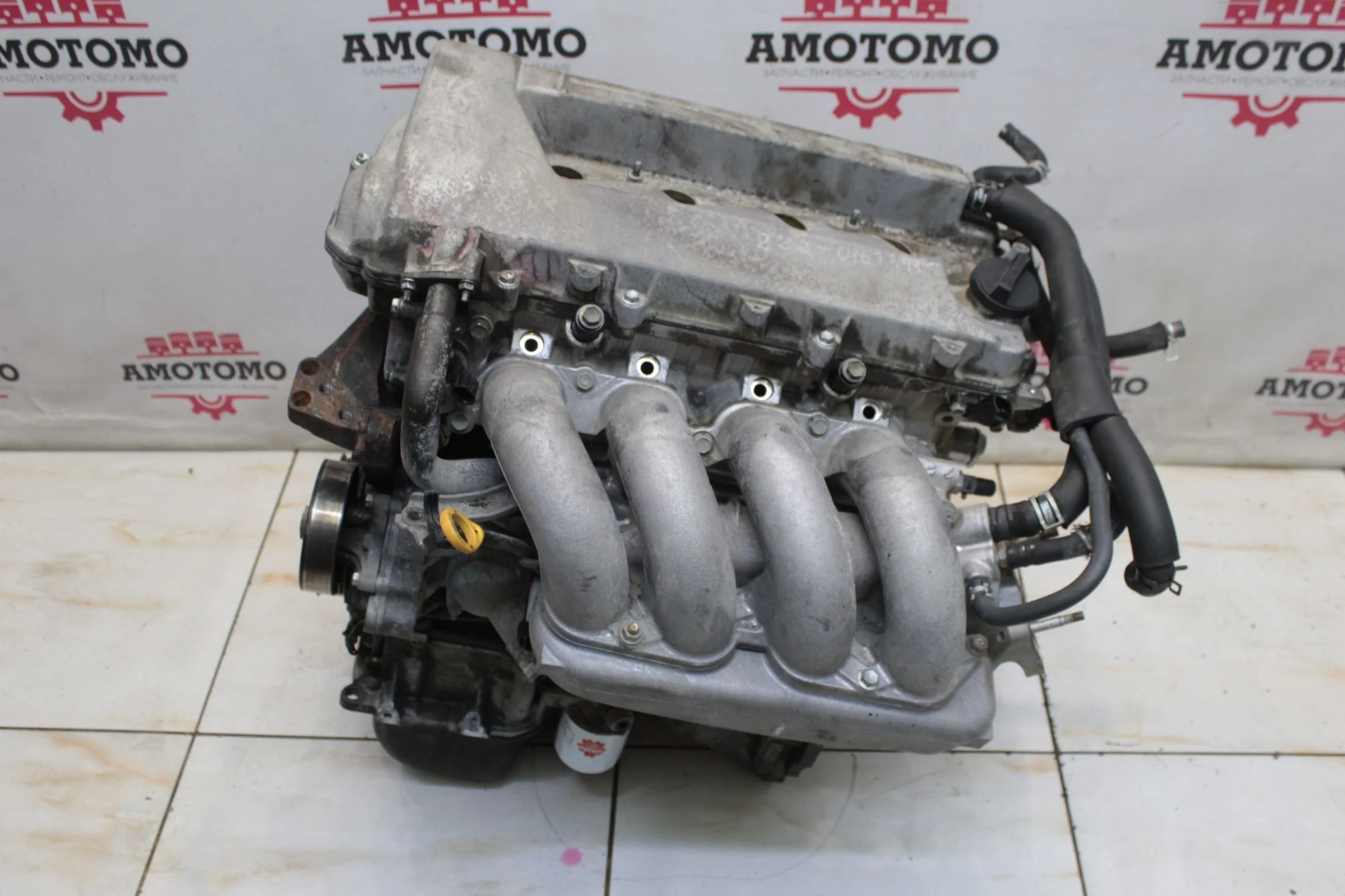 Двигатель Toyota Corolla Runx ZZE123 2ZZGE 2001 Оригинал б/у