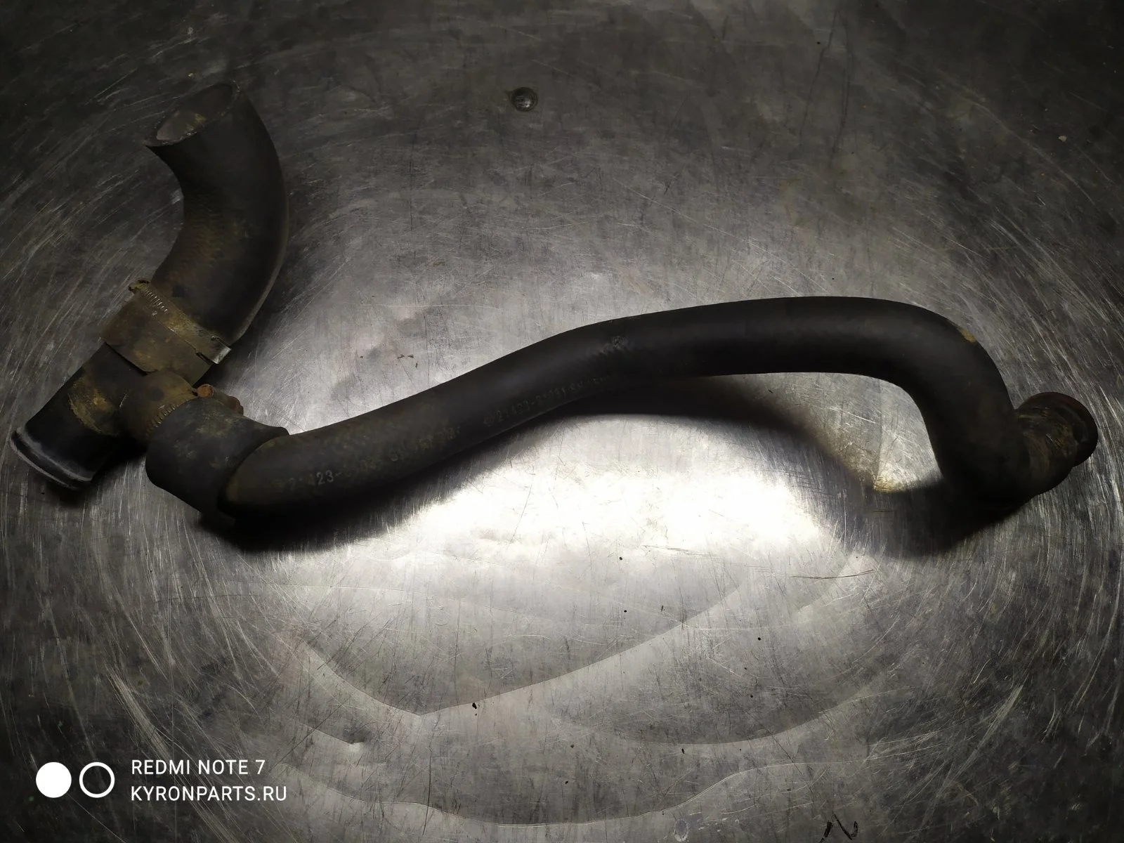 Патрубок радиатора (с тройником) Ssangyong Actyon 2008