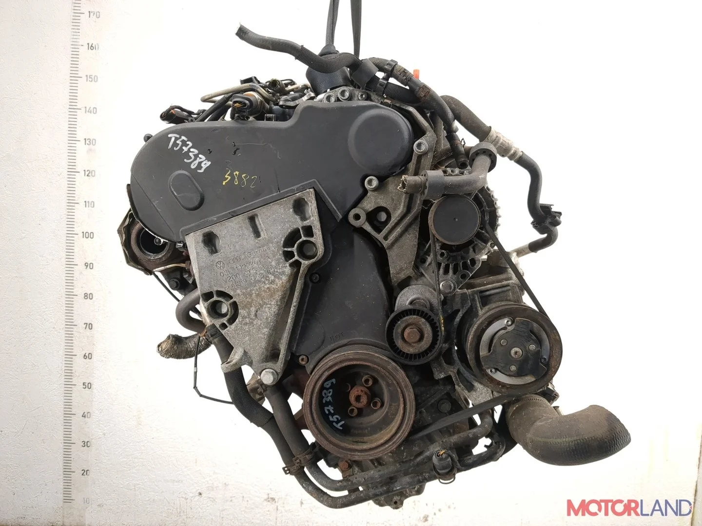 Двигатель (ДВС) Skoda Fabia 2007-2014 КПП 5-ст.мех.(МКПП) CAYC Дизель 1.6 л TDI