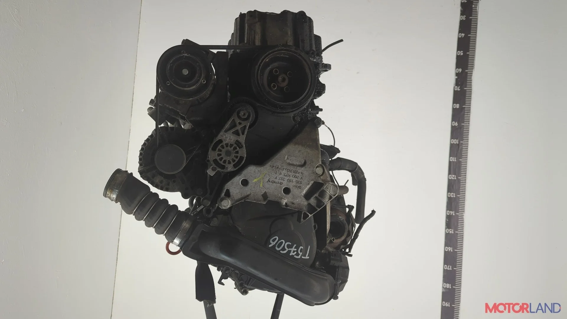 Двигатель (ДВС) Skoda Octavia (A5) 2004-2013 КПП 6-ст.мех 4х4 (МКПП) BMM Дизель 2 л TDI