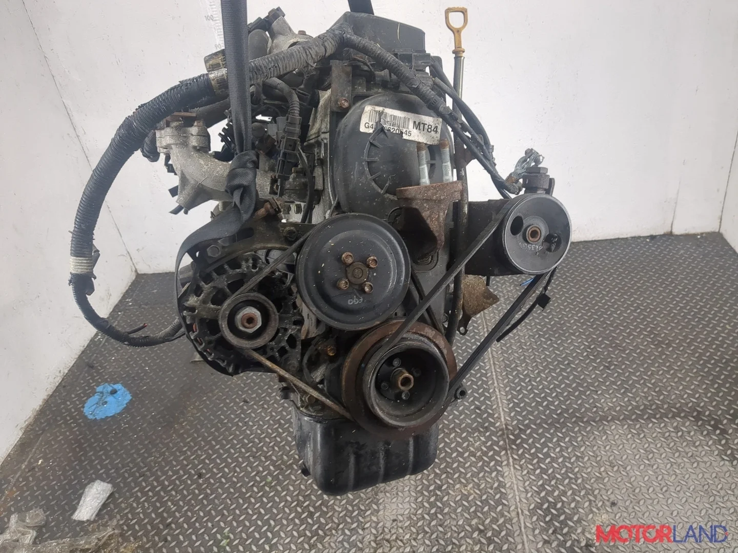 Двигатель (ДВС) Kia Picanto 2004-2011 КПП 5-ст.мех.(МКПП) G4HE Бензин 1 л Инжектор