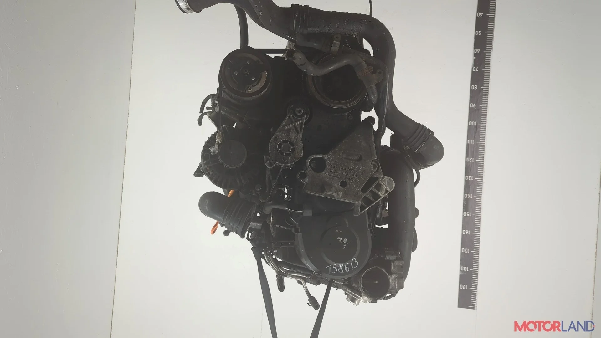 Двигатель (ДВС) Volkswagen Touran 2006-2010 КПП 5-ст.мех.(МКПП) BXE Дизель 1.9 л TDI