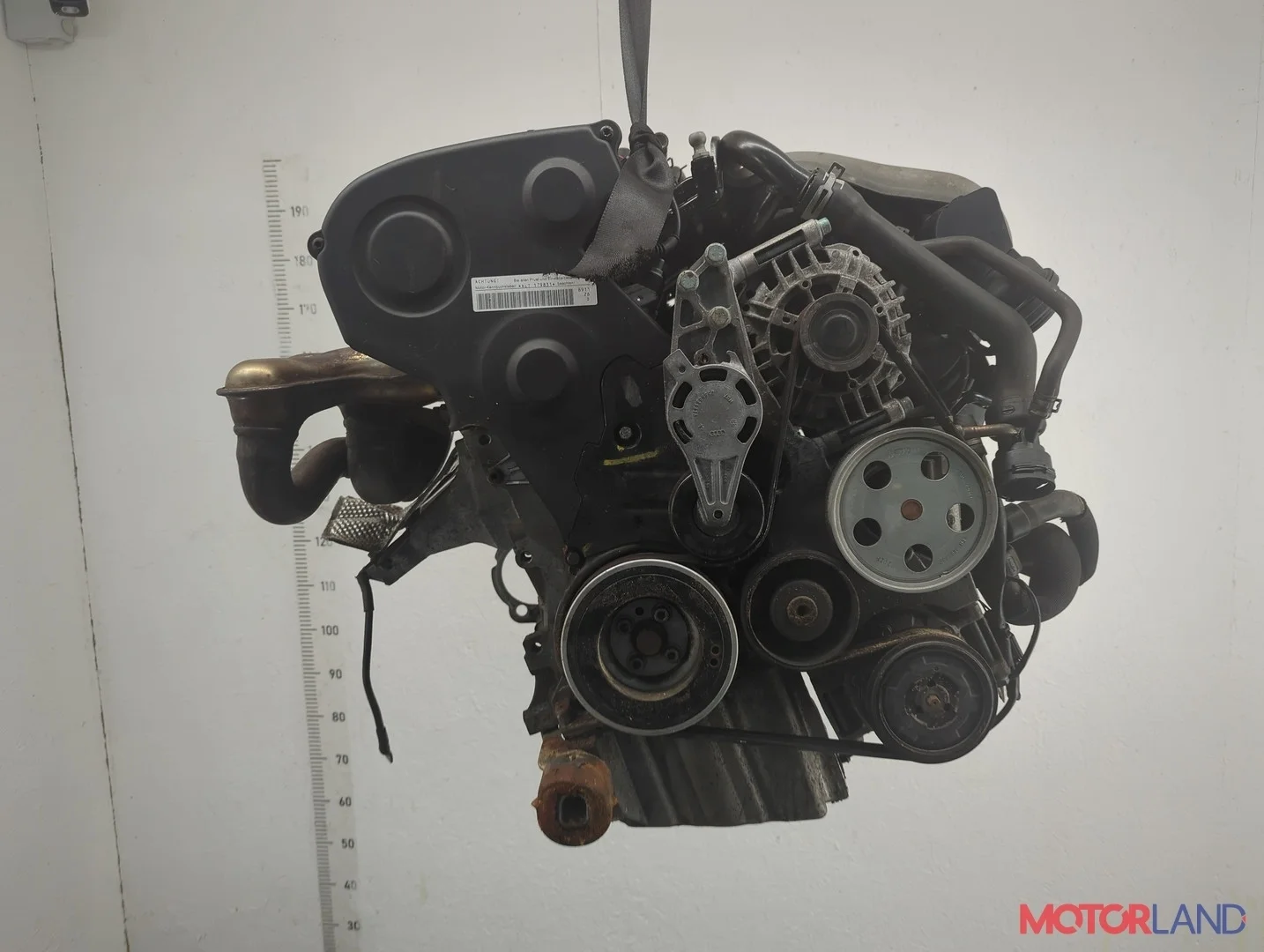 Двигатель (ДВС) Audi A4 (B6) 2000-2006 КПП 5-ст.мех.(МКПП) ALT Бензин 2 л Инжектор