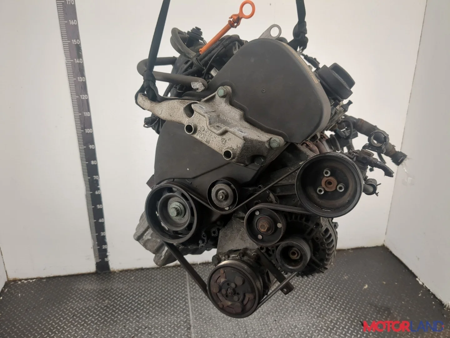 Двигатель (ДВС) Seat Leon 1999-2006 КПП 5-ст.мех.(МКПП) BCB Бензин 1.6 л Инжектор