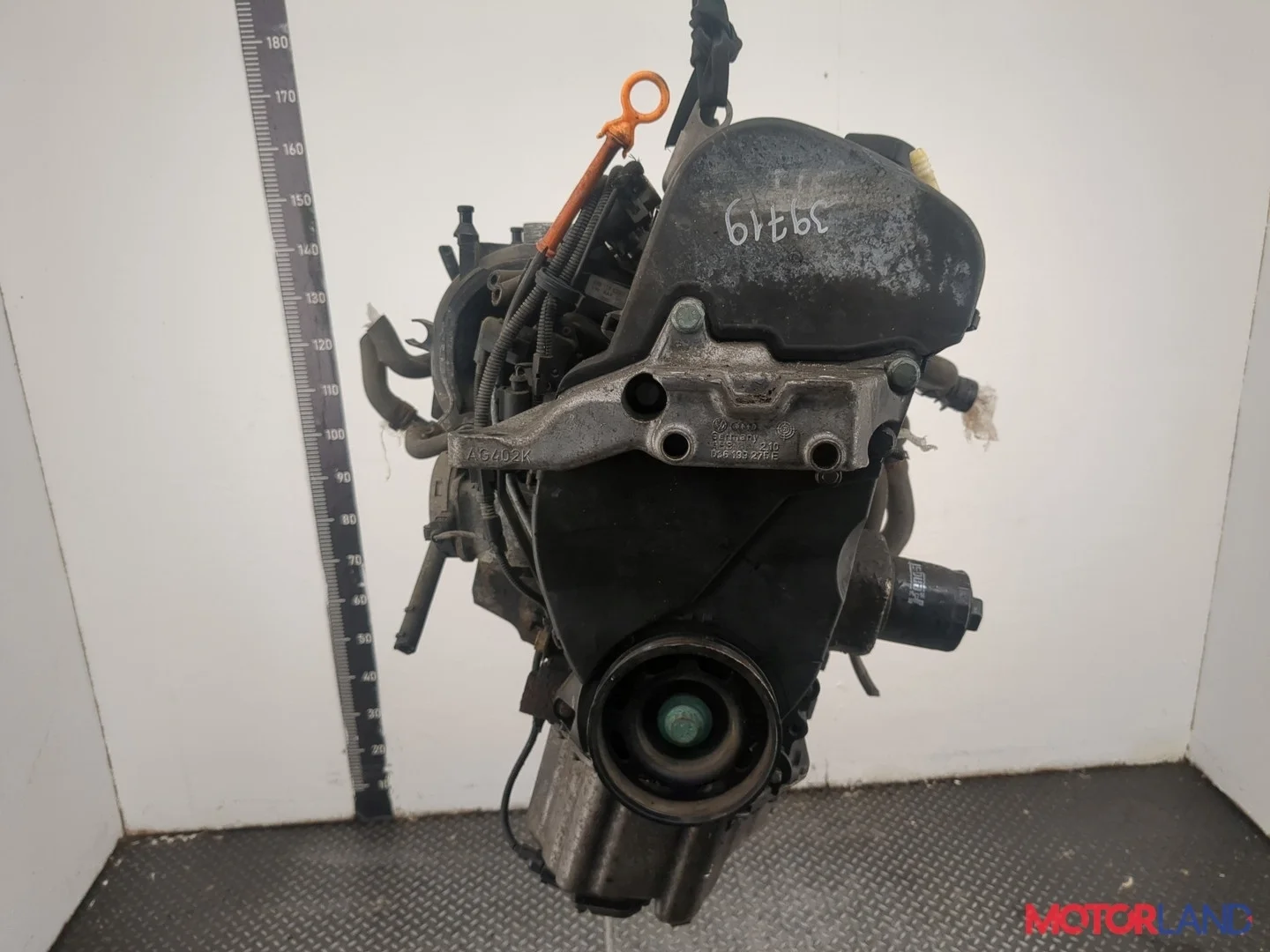 Двигатель (ДВС) Volkswagen Golf 4 1997-2006 КПП 5-ст.мех.(МКПП) BCB Бензин 1.6 л Инжектор