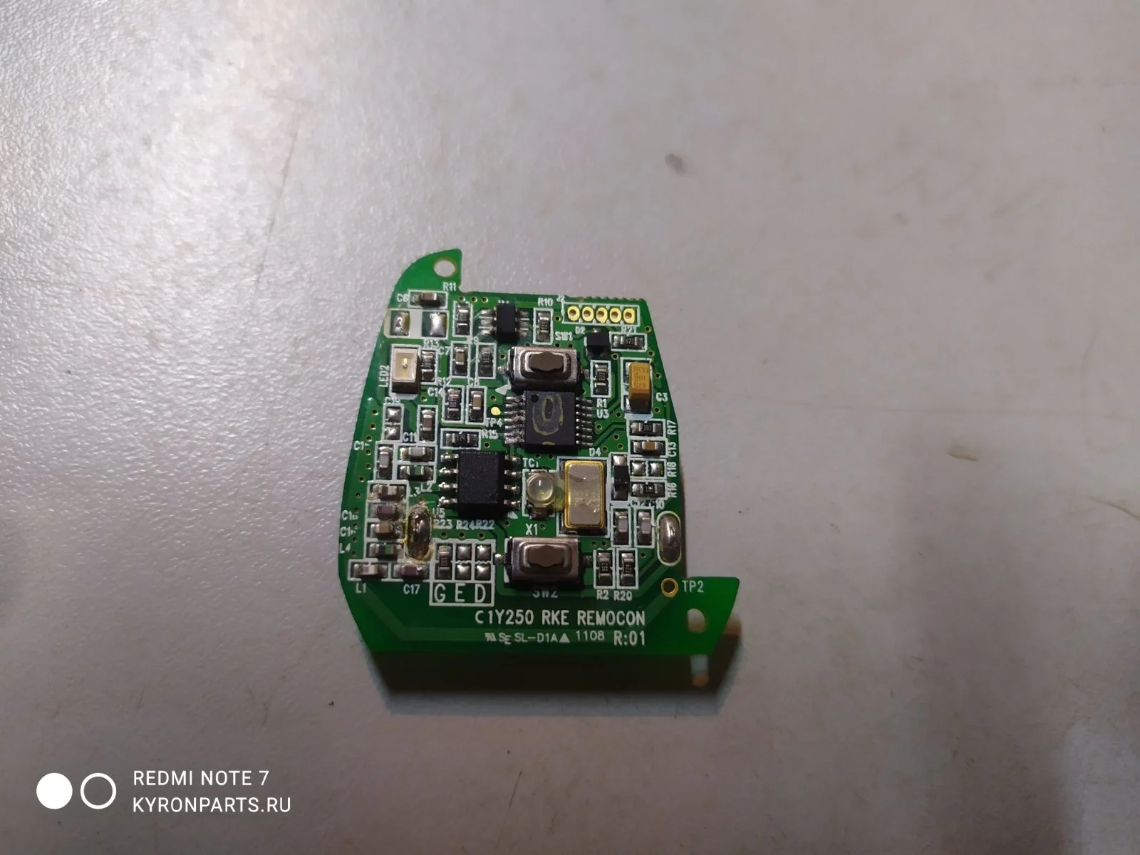 Плата ключа (трансмиттер) Ssangyong Kyron