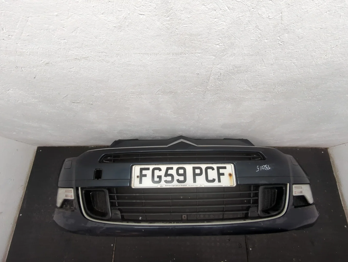 Бампер Citroen C5 2008-2017 Седан КПП 6-ст.мех.(МКПП) RHF Дизель 2 л HDI