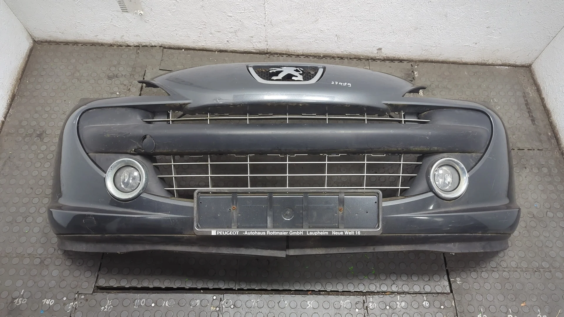 Бампер Peugeot 207 2006-2015 Универсал КПП 5-ст.мех.(МКПП) 5FW Бензин 1.6 л Инжектор