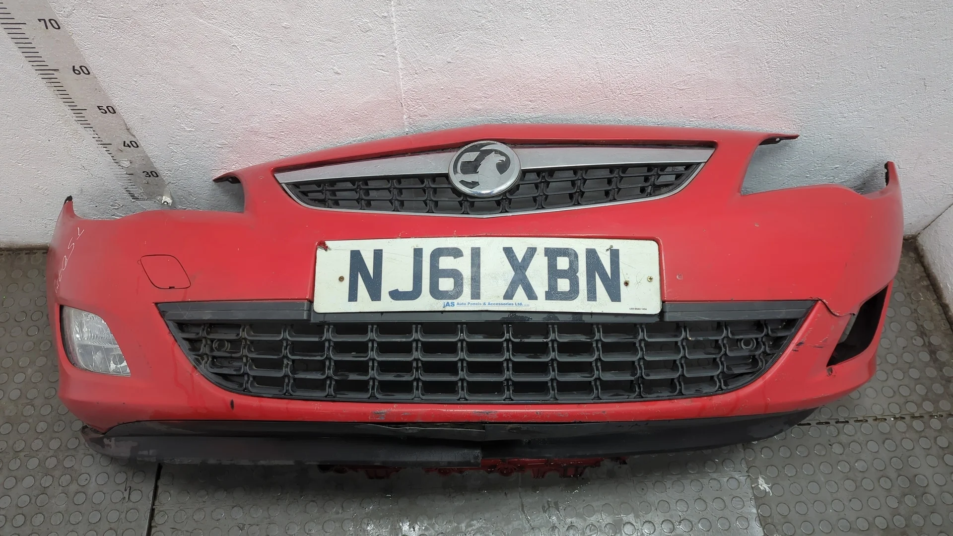 Бампер Opel Astra J 2010-2017 Хэтчбэк 5 дв. КПП 6-ст.мех.(МКПП) A17DTR Дизель 1.7 л CDTI