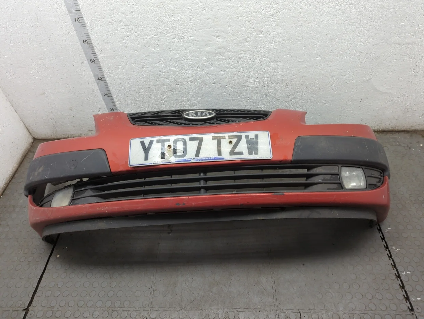 Бампер Kia Rio 2005-2011 Хэтчбэк 5 дв. КПП 5-ст.мех.(МКПП) D4FA Дизель 1.5 л CRDi