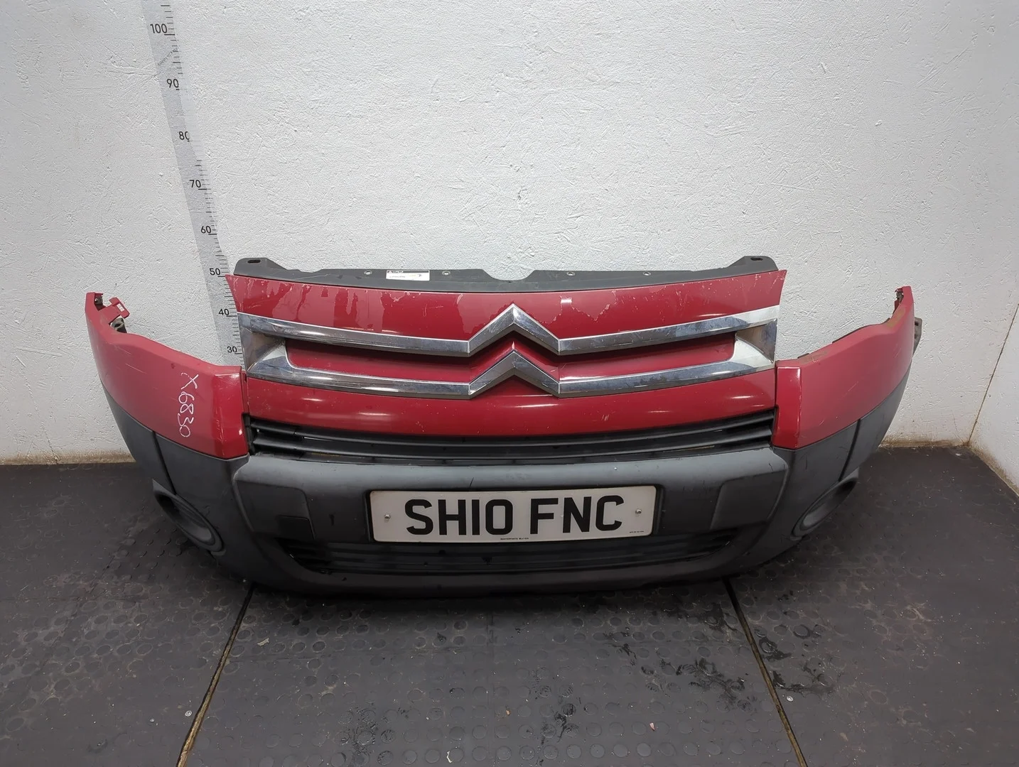 Бампер Citroen Berlingo 2008-2012 Микроавтобус КПП 5-ст.мех.(МКПП) 9HX Дизель 1.6 л HDI