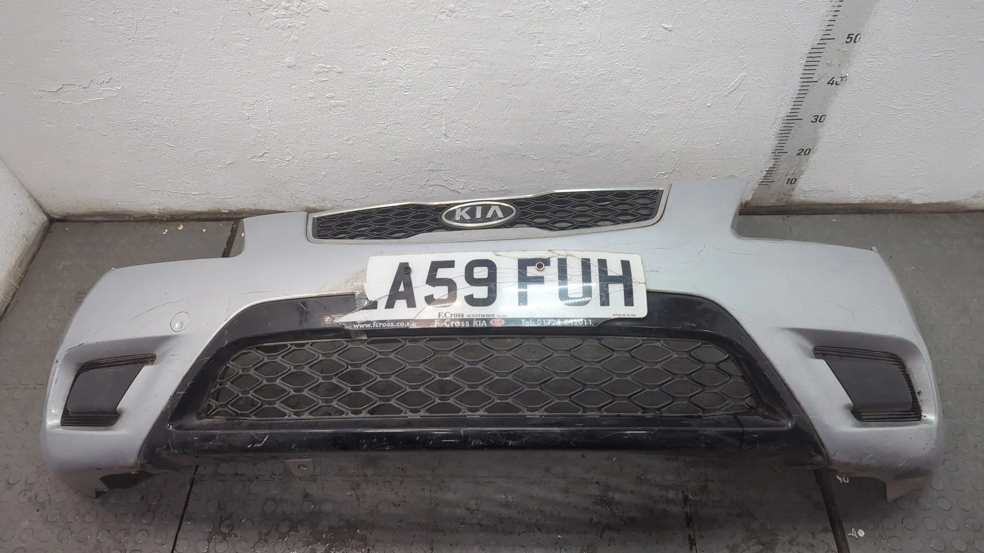 Бампер Kia Rio 2005-2011 Хэтчбэк 5 дв. КПП 5-ст.мех.(МКПП) D4FA Дизель 1.5 л