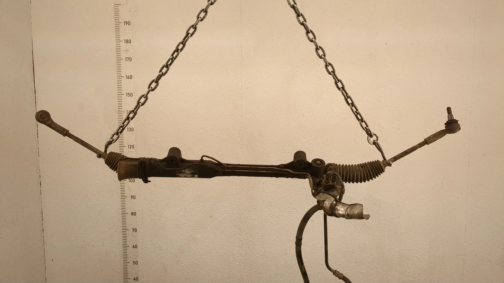 Рейка рулевая с г/у Volkswagen Touareg 2002-2007 Джип (5-дверный) КПП автомат 4х4 (АКПП) AXQ Бензин 4.2 л Инжектор