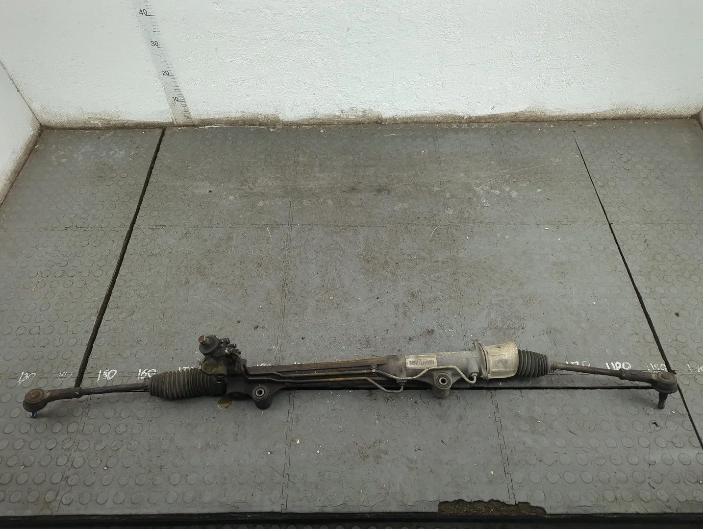 Рейка рулевая с г/у Volkswagen Touareg 2006-2010 Джип (5-дверный) КПП автомат 4х4 (АКПП) BHK Бензин 3.6 л FSI