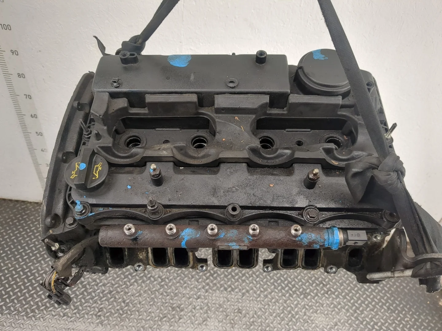 Головка блока (ГБЦ) Citroen Jumper (Relay) 2014-2025 Микроавтобус КПП 6-ст.мех.(МКПП) 4HH Дизель 2.2 л HDI