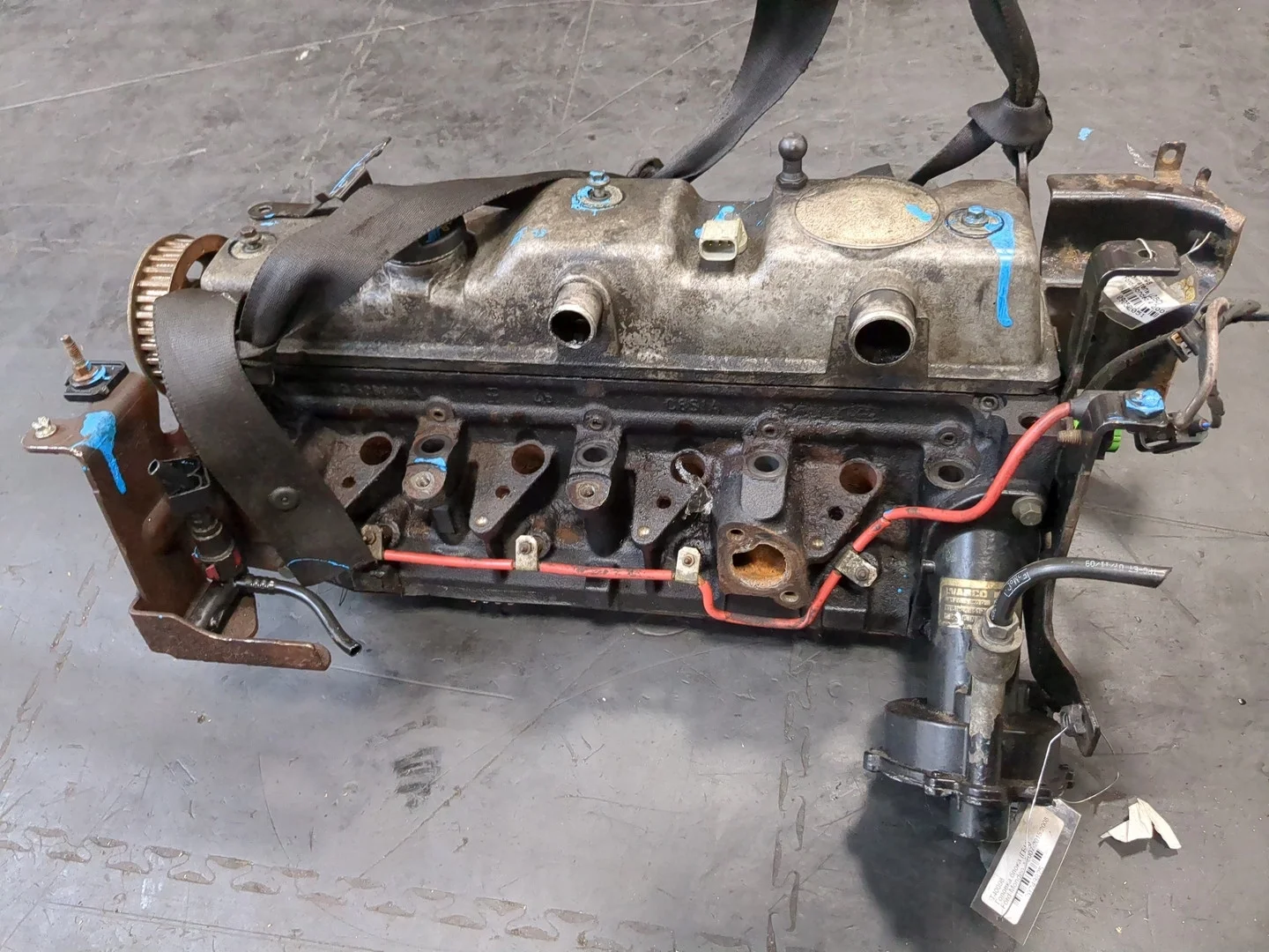 Головка блока (ГБЦ) Ford Mondeo 4 2007-2015 Хэтчбэк 5 дв. КПП 5-ст.мех.(МКПП) KHBA, QYBA Дизель 1.8 л TDCI