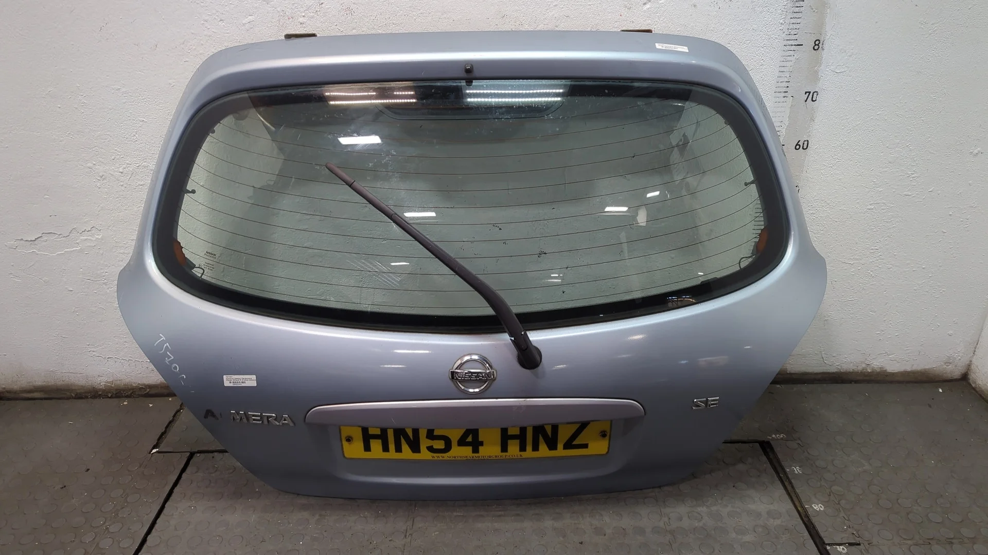 Крышка (дверь) багажника Nissan Almera N16 2000-2006 Хэтчбэк 3 дв. КПП автомат (АКПП) QG18DE Бензин 1.8 л Инжектор