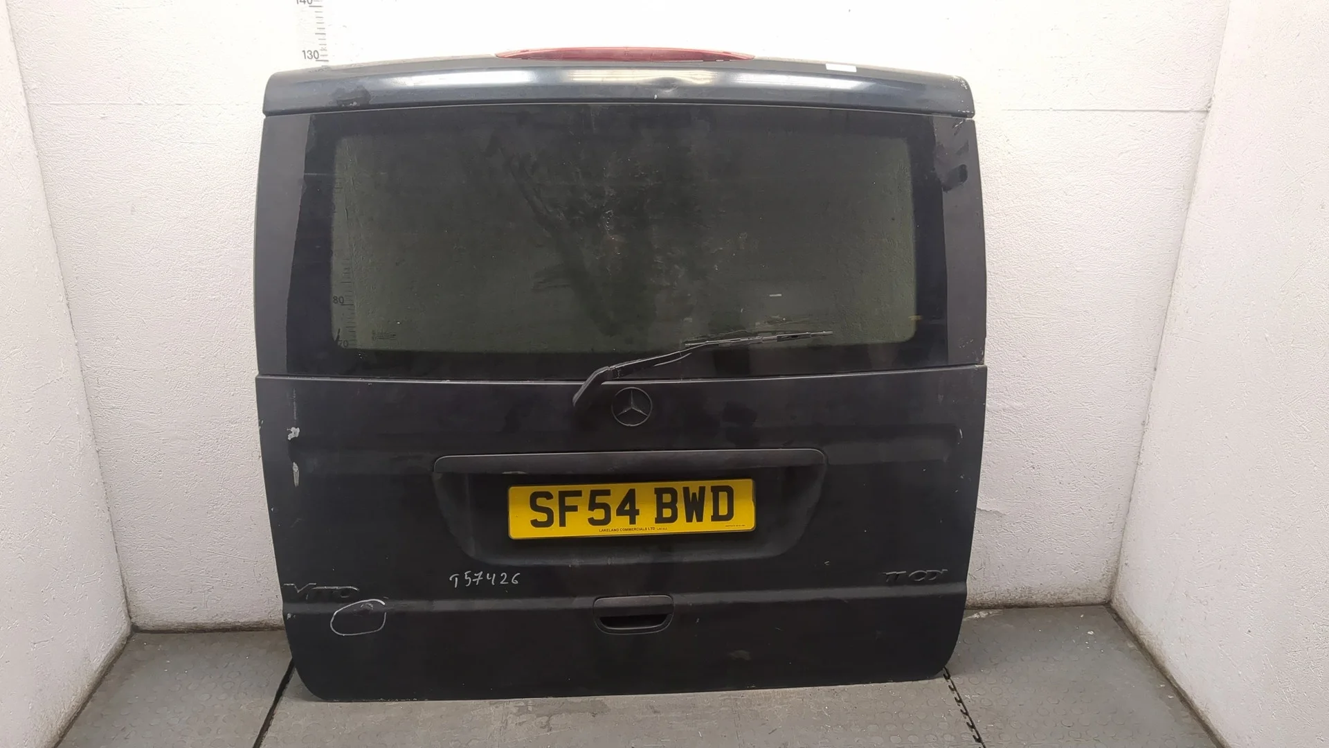 Крышка (дверь) багажника Mercedes-Benz Vito W639 2003-2014 Микроавтобус КПП 6-ст.мех.(МКПП) OM 646.982 Дизель 2.2 л CDI