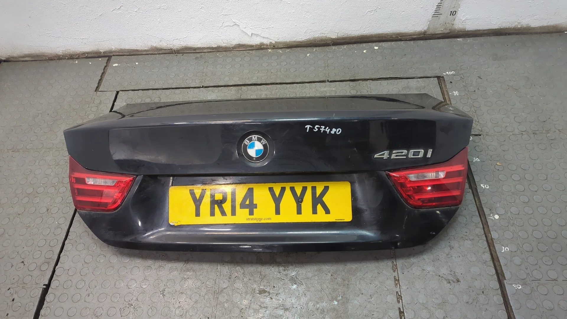 Крышка (дверь) багажника BMW 4 F32 2013-2021 Купе КПП 6-ст.мех.(МКПП) N20B20B Бензин 2 л Турбо-инжектор