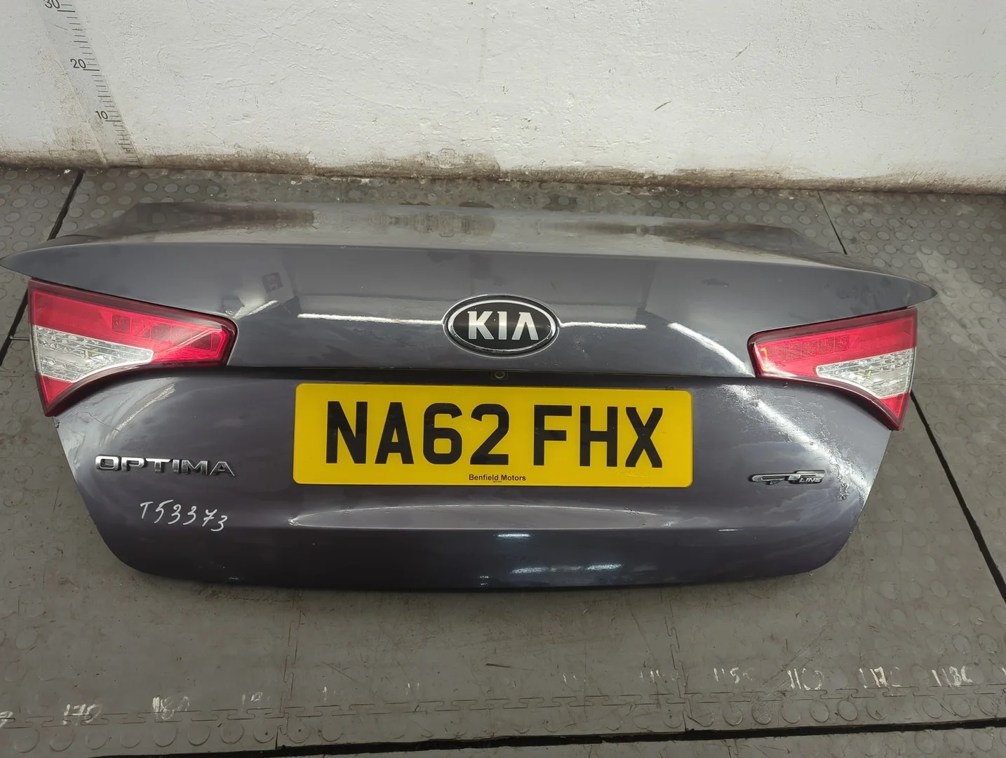 Крышка (дверь) багажника Kia Optima 3 2010-2015 Седан КПП 6-ст.мех.(МКПП) D4FD Дизель 1.7 л CRDi