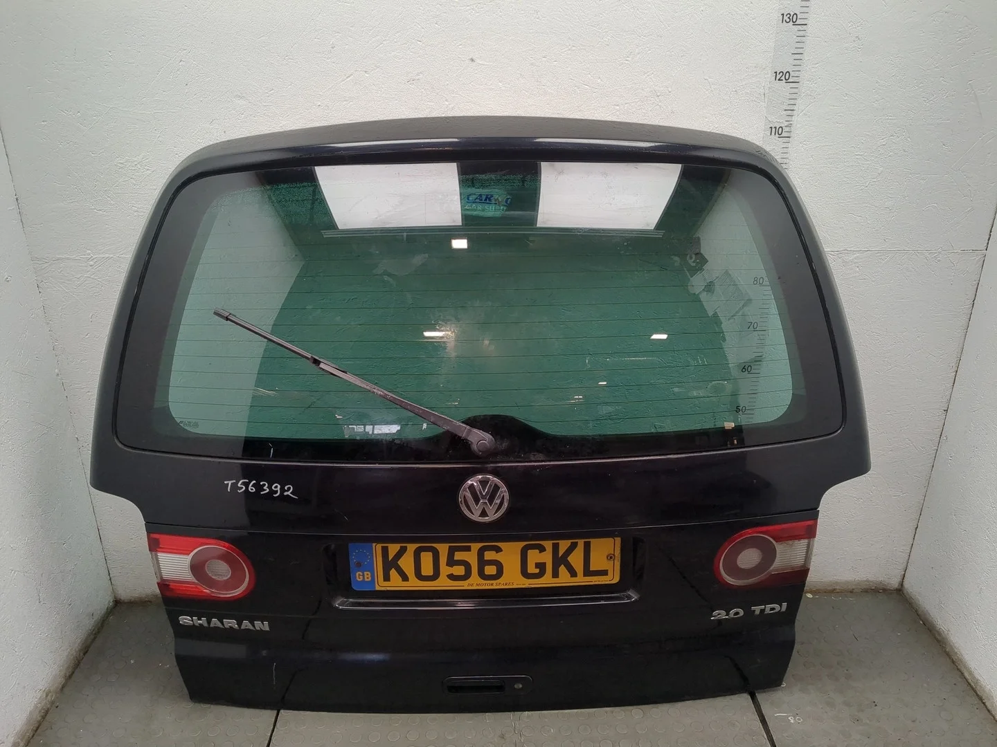 Крышка (дверь) багажника Volkswagen Sharan 2000-2010 Минивэн КПП 6-ст.мех.(МКПП) BRT Дизель 2 л TDI