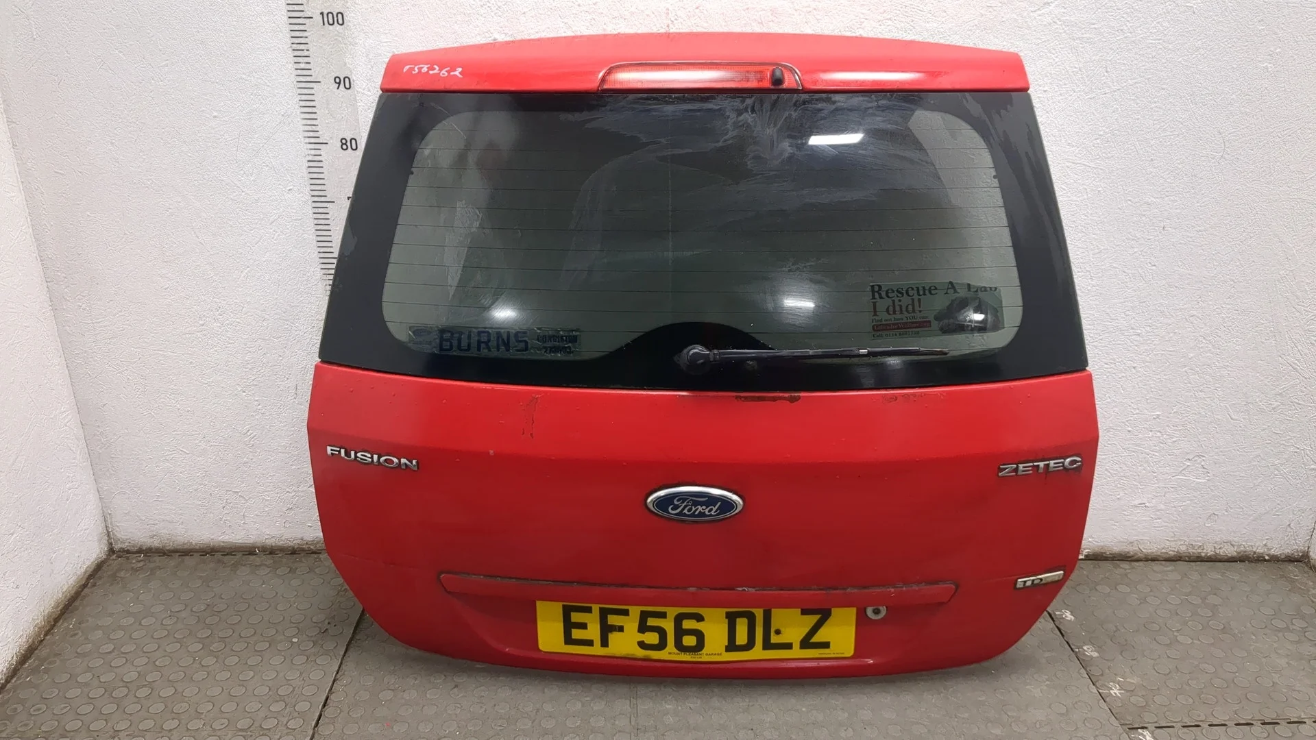 Крышка (дверь) багажника Ford Fusion 2002-2012 Хэтчбэк 5 дв. КПП 5-ст.мех.(МКПП)  Дизель 1.6 л