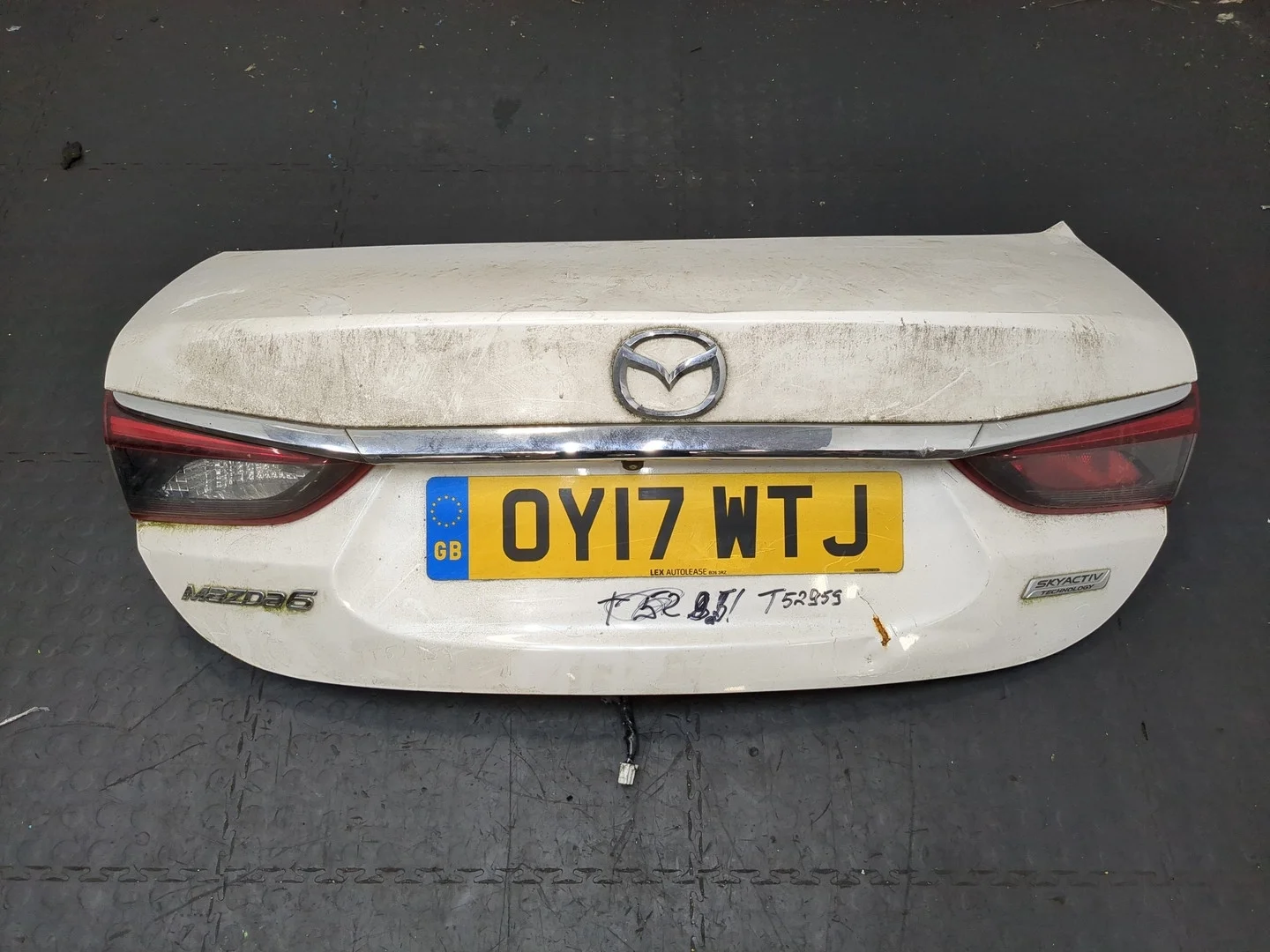 Крышка (дверь) багажника Mazda Mazda6 GJ 2012-2018 Седан КПП 6-ст.мех.(МКПП) SH Дизель 2.2 л Турбо