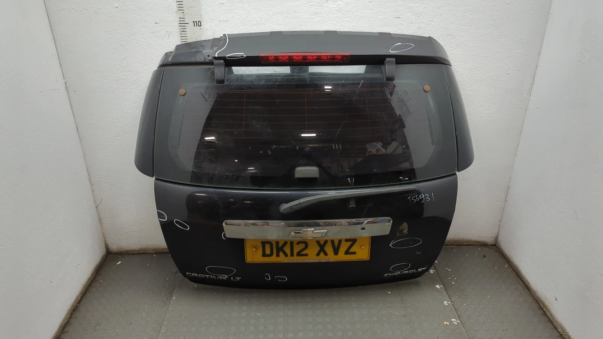 Крышка (дверь) багажника Chevrolet Captiva 2011-2016 Джип (5-дверный) КПП 6-ст.мех 4х4 (МКПП) LE5, LE9 Дизель 2.2 л