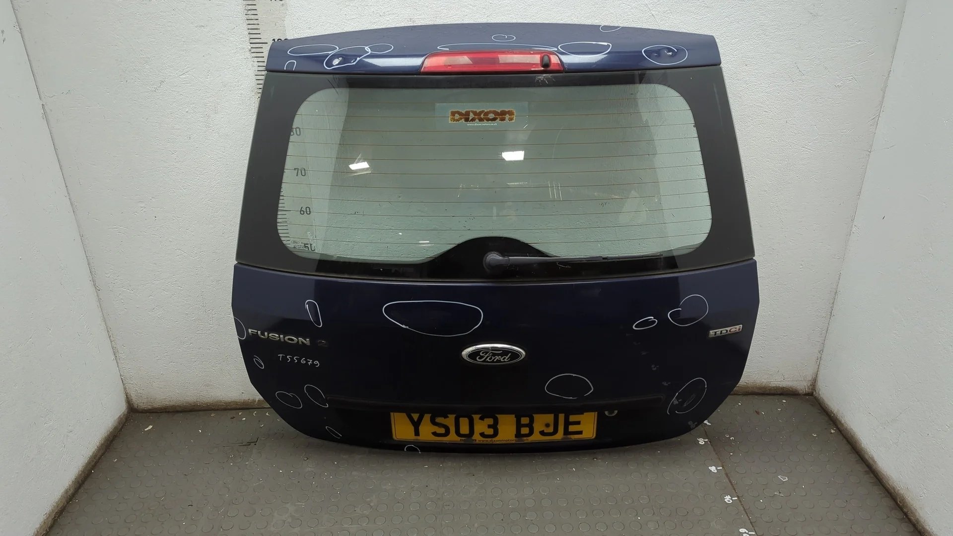 Крышка (дверь) багажника Ford Fusion 2002-2012 Хэтчбэк 5 дв. КПП 5-ст.мех.(МКПП) F6JA, F6JB Дизель 1.4 л TDCI