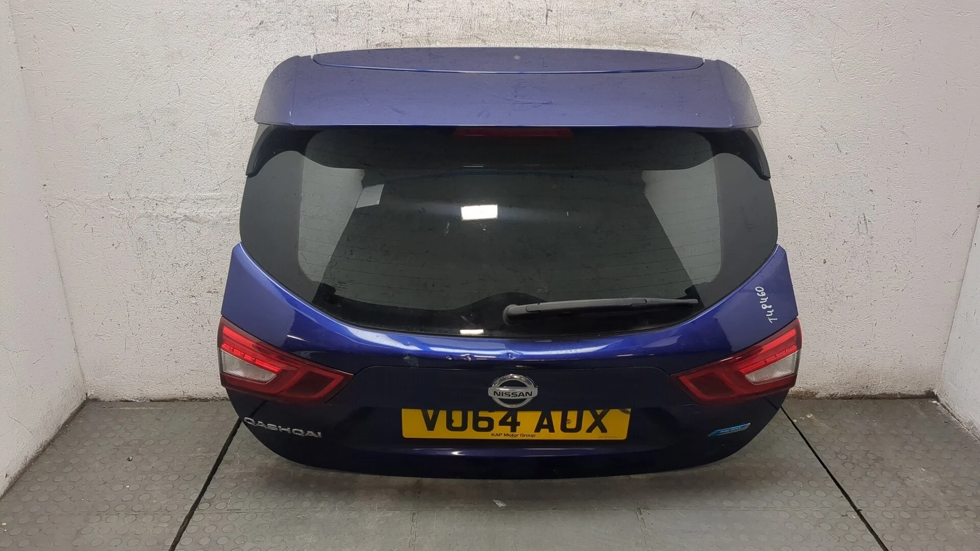 Крышка (дверь) багажника Nissan Qashqai 2013-2022 Джип (5-дверный) КПП 6-ст.мех.(МКПП) K9K636 Дизель 1.5 л DCI