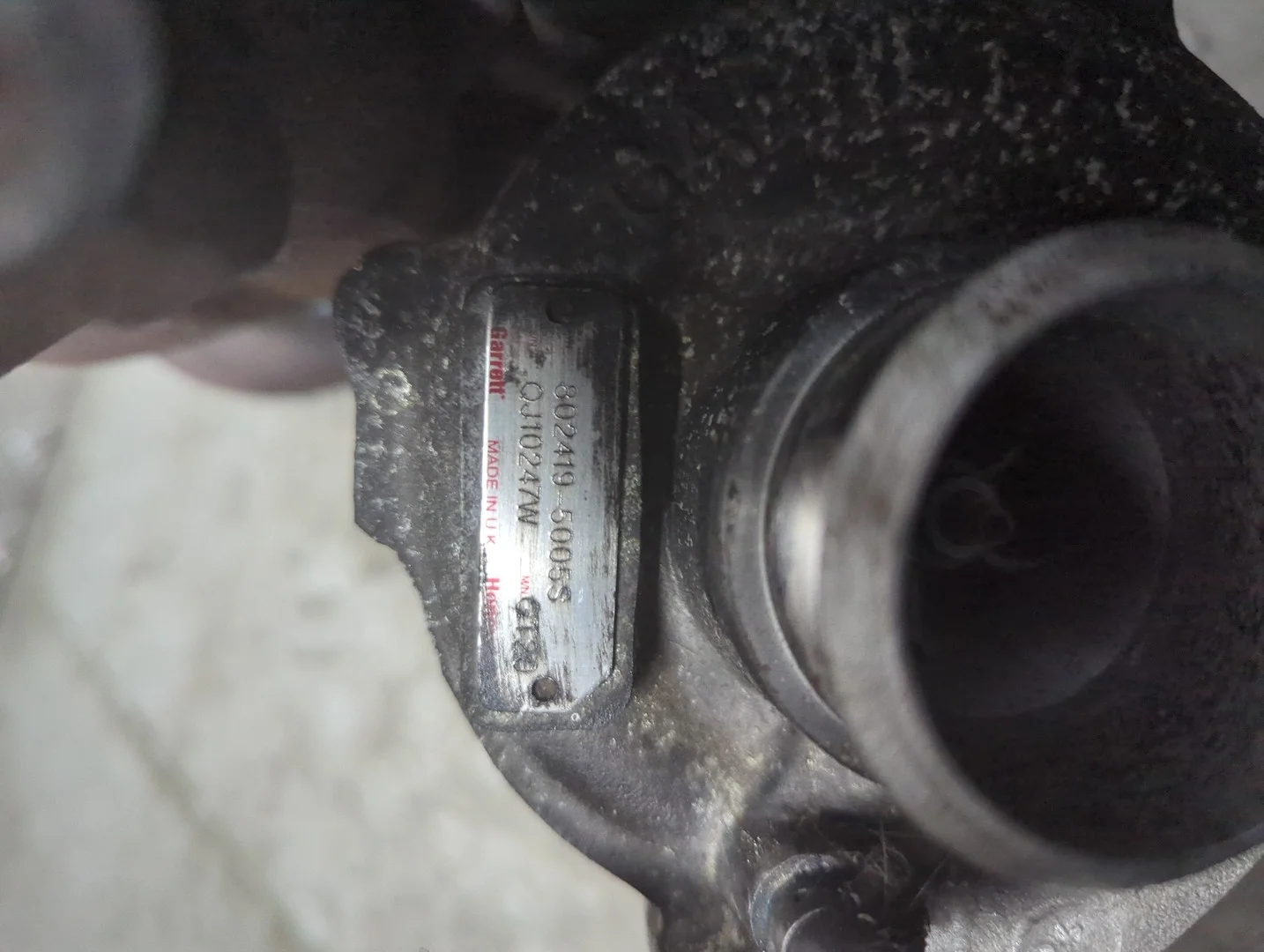 Турбина Ford Transit 2000-2006 Микроавтобус КПП 5-ст.мех.(МКПП) F3FA Дизель 2 л TDDI