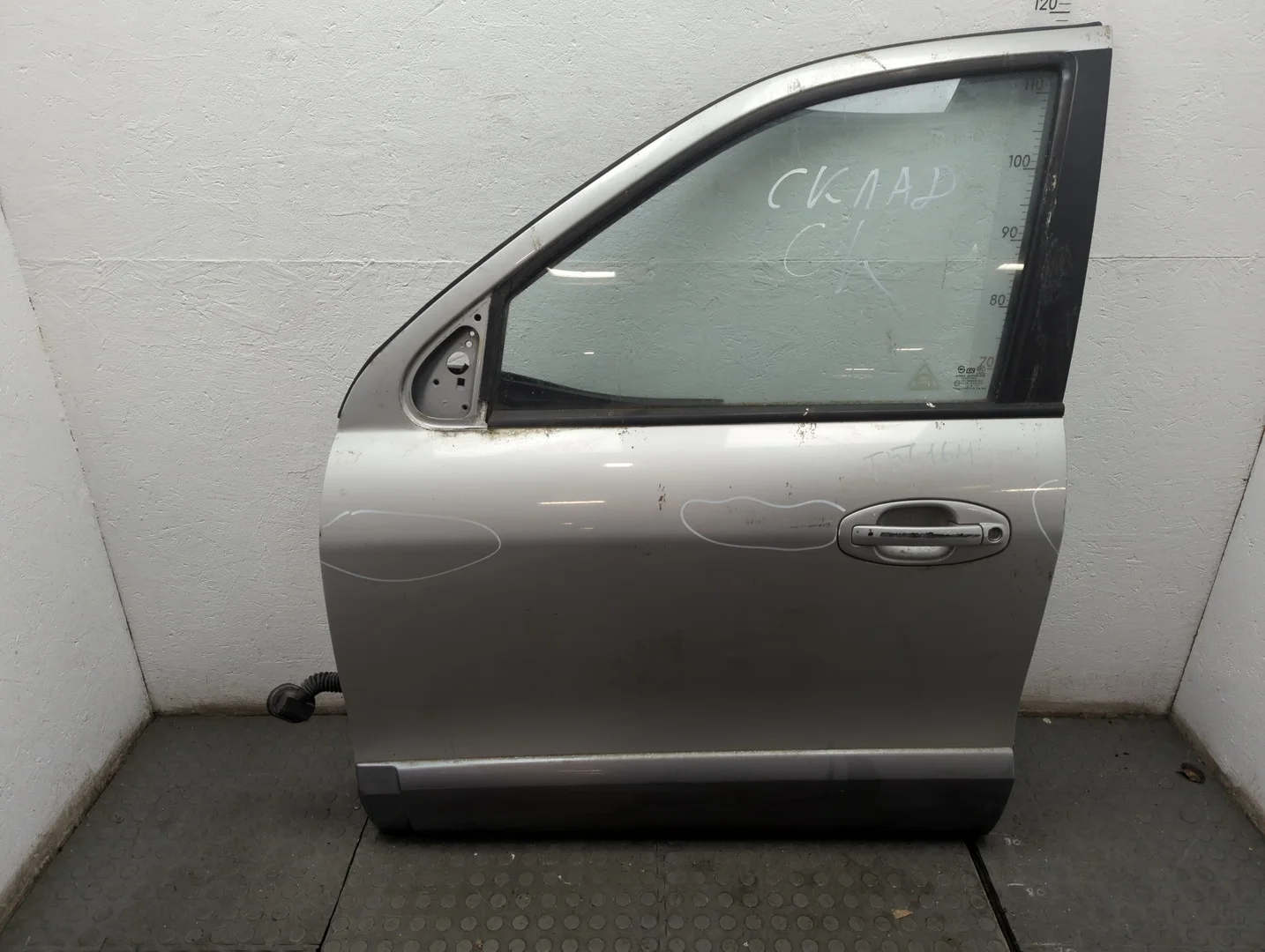 Дверь боковая (легковая) Hyundai Santa Fe 2000-2006 Джип (5-дверный) КПП 5-ст.мех 4х4 (МКПП) D4EA Дизель 2 л CRDi