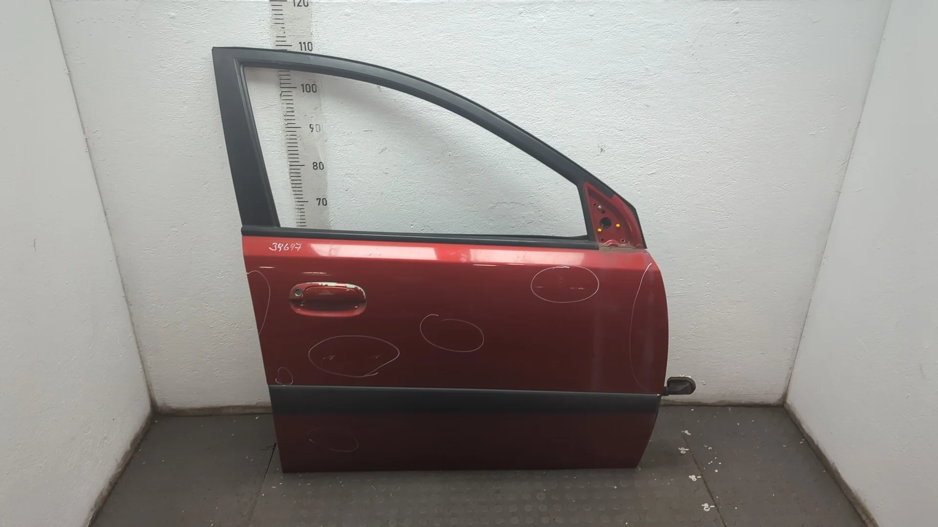 Дверь боковая (легковая) Kia Rio 2005-2011 Хэтчбэк 5 дв. КПП 5-ст.мех.(МКПП) D4FA Дизель 1.5 л CRDi