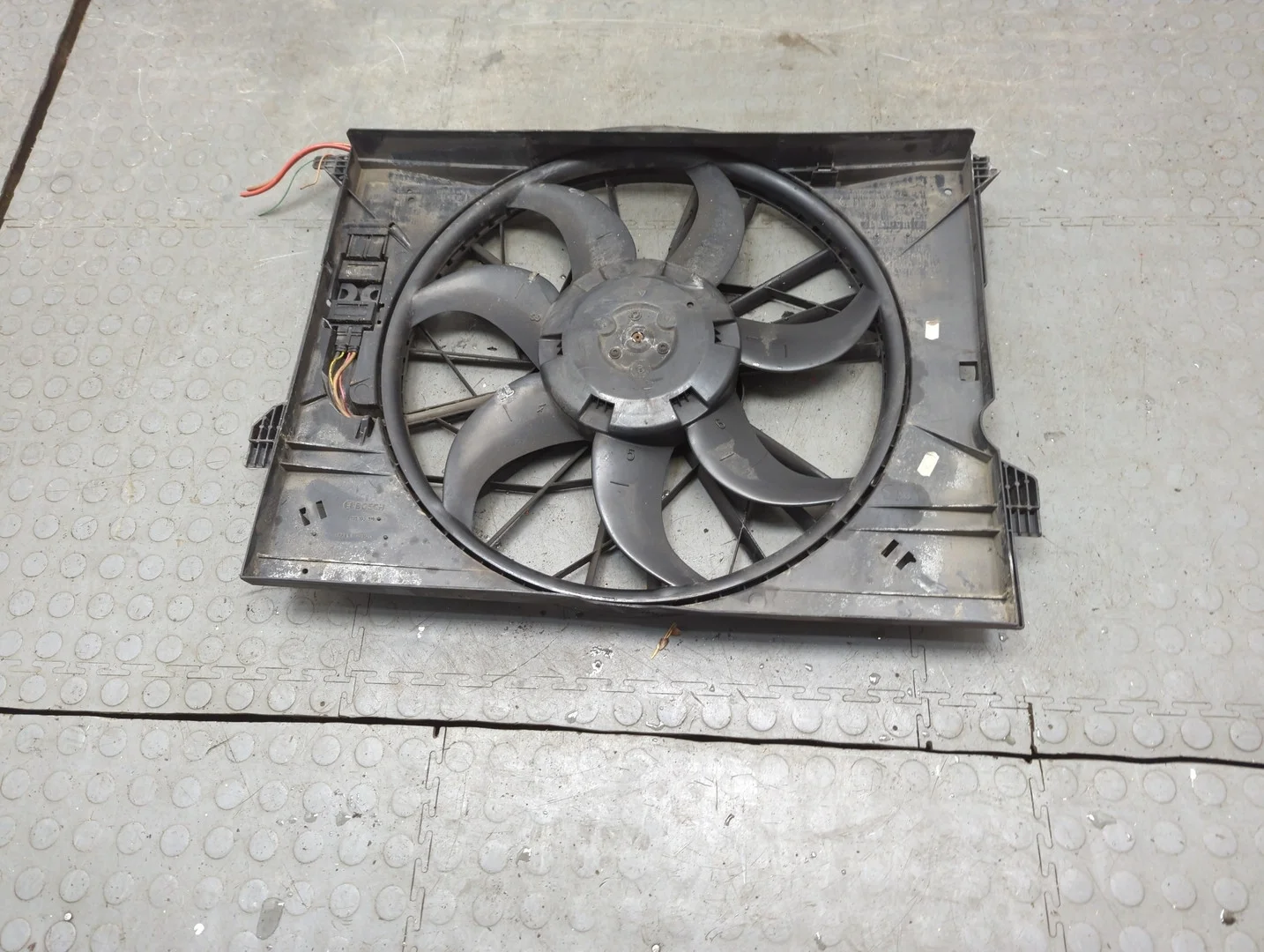 Вентилятор радиатора Mercedes-Benz E-Class W211 2002-2009 Седан КПП автомат (АКПП) OM 642.920 Дизель 3 л CDI