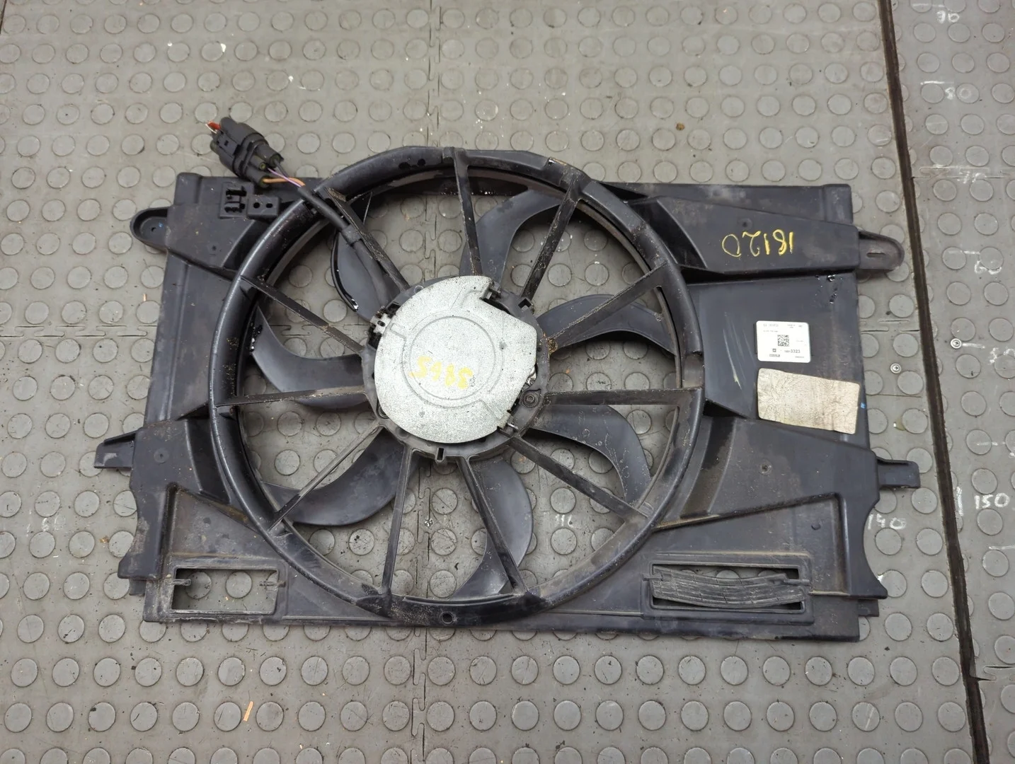 Вентилятор радиатора Mercedes-Benz GLS X166 2015-2019 Джип (5-дверный) КПП автомат 4х4 (АКПП) M 276.821 Бензин 3 л Турбо-инжектор