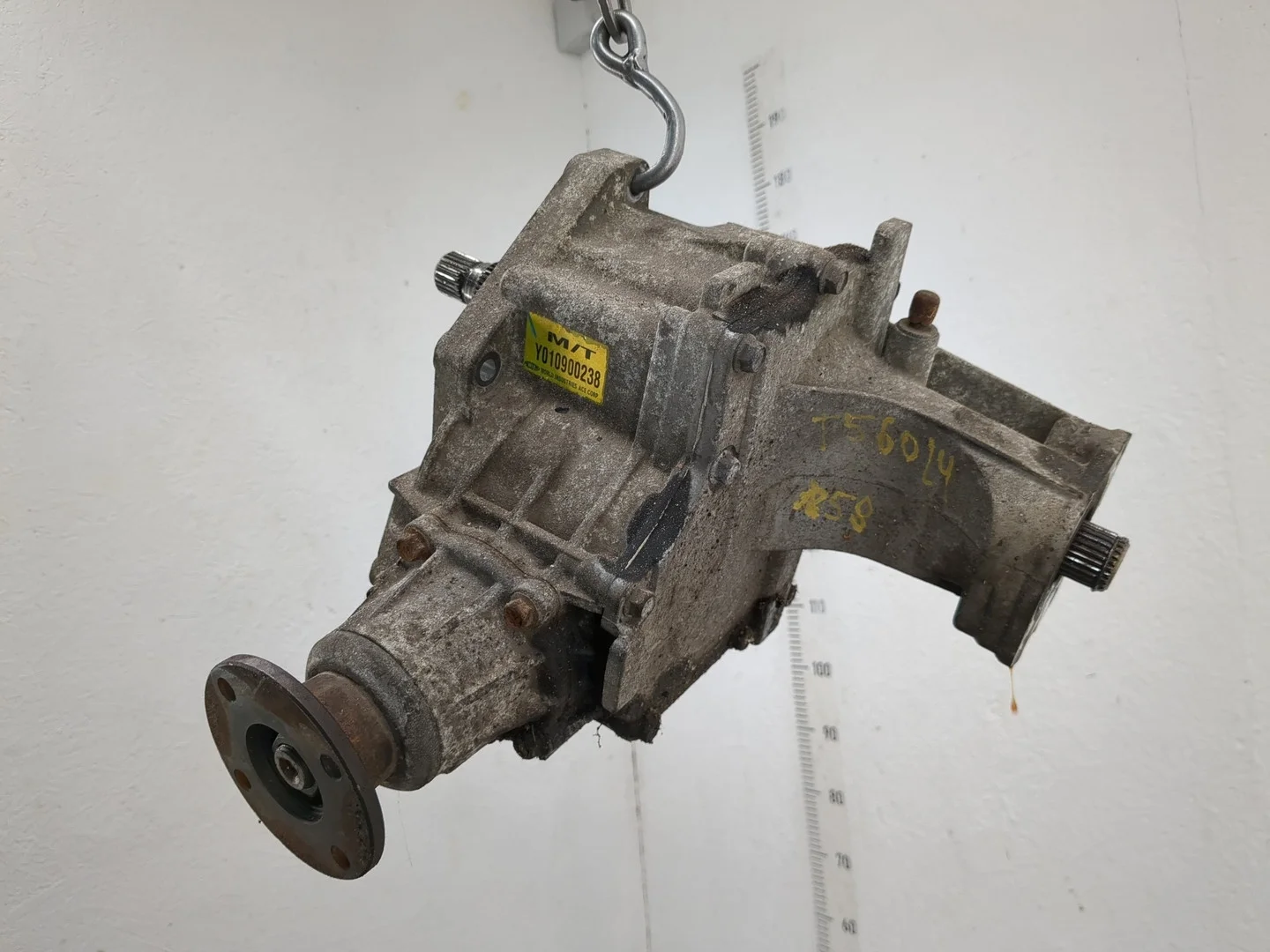 Редуктор Раздаточный КПП (раздатка) Hyundai Santa Fe 2000-2006 Джип (5-дверный) КПП 5-ст.мех 4х4 (МКПП) G4JS-G Бензин 2.4 л Инжектор