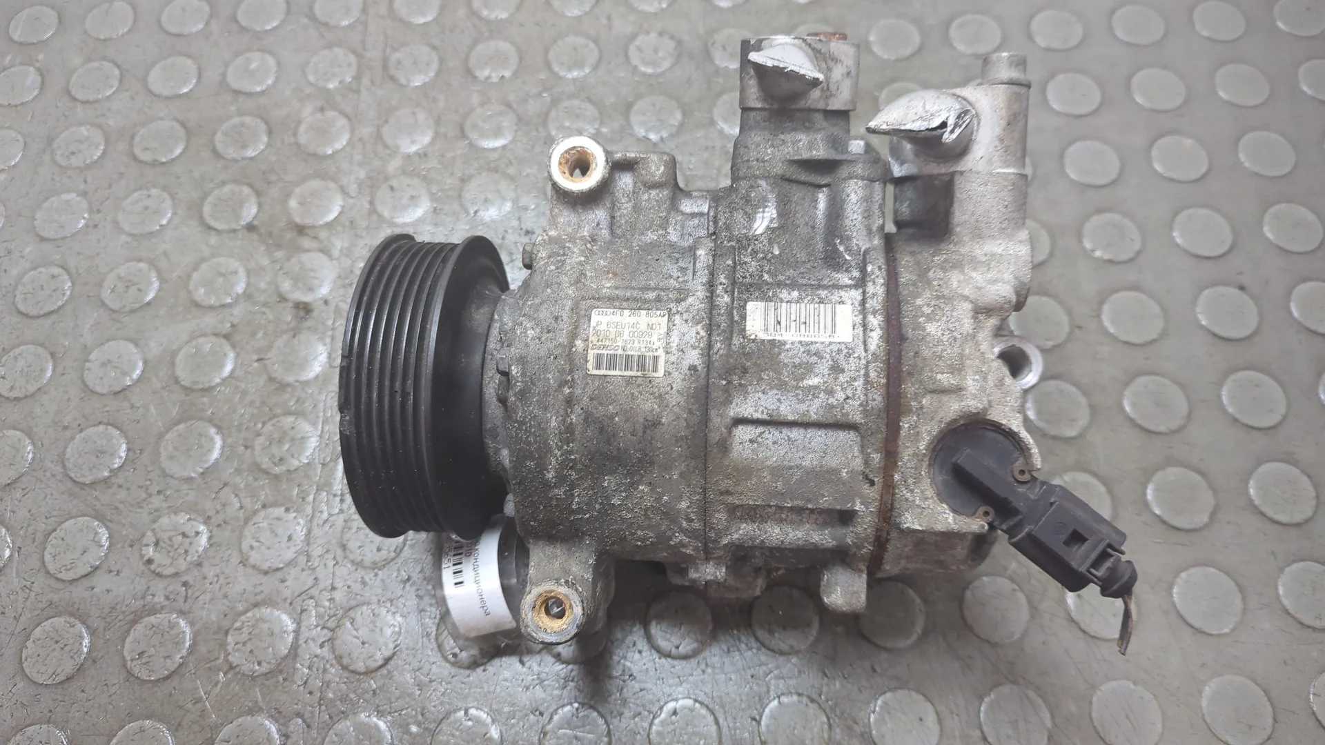 Компрессор кондиционера Seat Exeo Универсал КПП 6-ст.мех.(МКПП) CAHA Дизель 2 л TDI