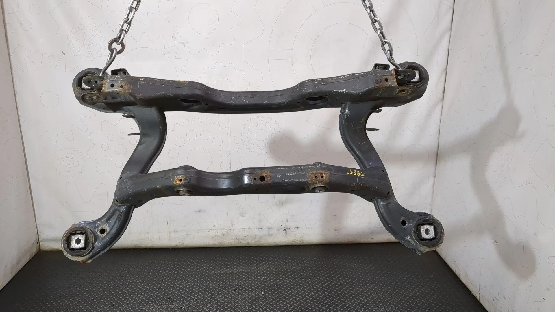 Балка подвески задняя Mercedes-Benz CLA C117 2013-2019 Седан КПП-робот (РКПП) M270.920 Бензин 2 л Турбо-инжектор