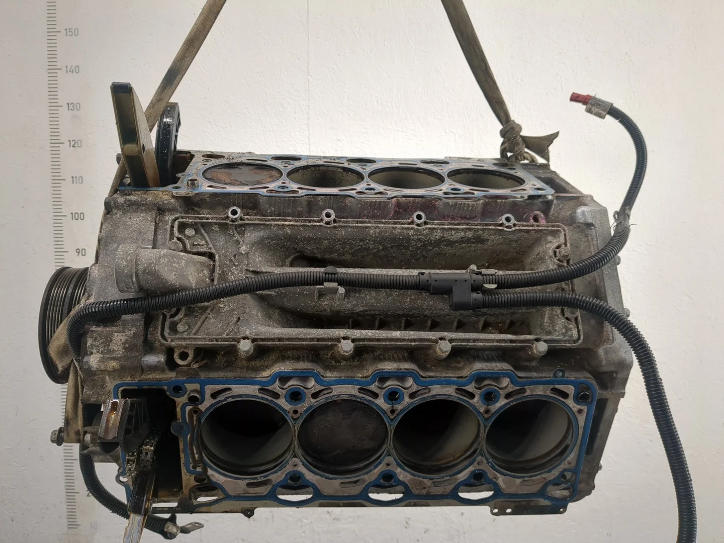 Блок цилиндров (Шорт блок) BMW 7 E65 2001-2008 Седан КПП автомат (АКПП) N62B48B Бензин 4.8 л Инжектор