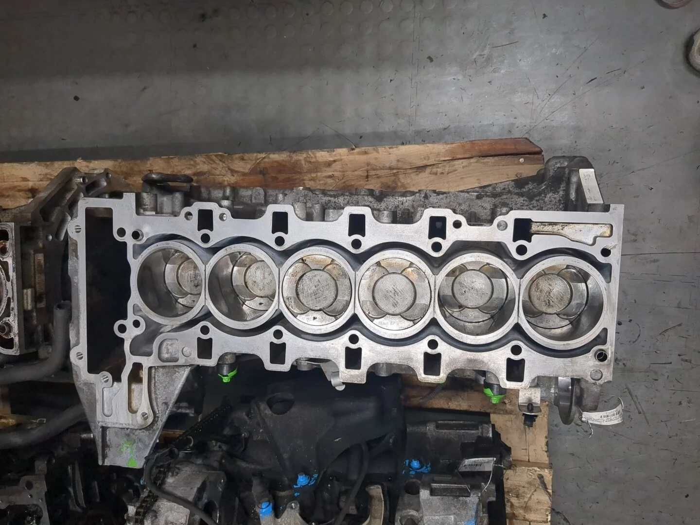 Блок цилиндров (Шорт блок) BMW 5 F07 Gran Turismo 2010-2017 Хэтчбэк 5 дв. КПП автомат 4х4 (АКПП) N55B30A Бензин 3 л Турбо-инжектор