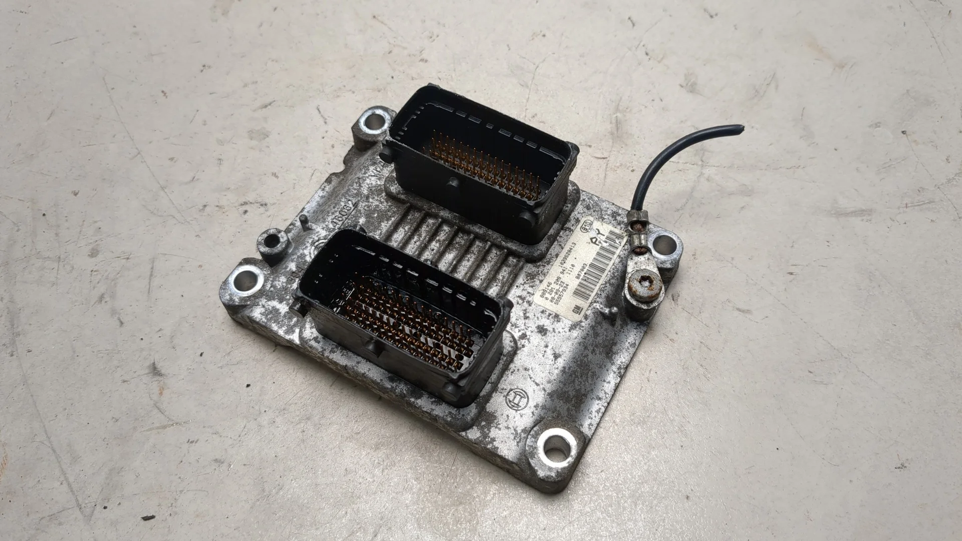 Блок управления двигателем Opel Corsa D 2006-2014 Хэтчбэк 5 дв. КПП автомат (АКПП) Z14XEP Бензин 1.4 л Инжектор