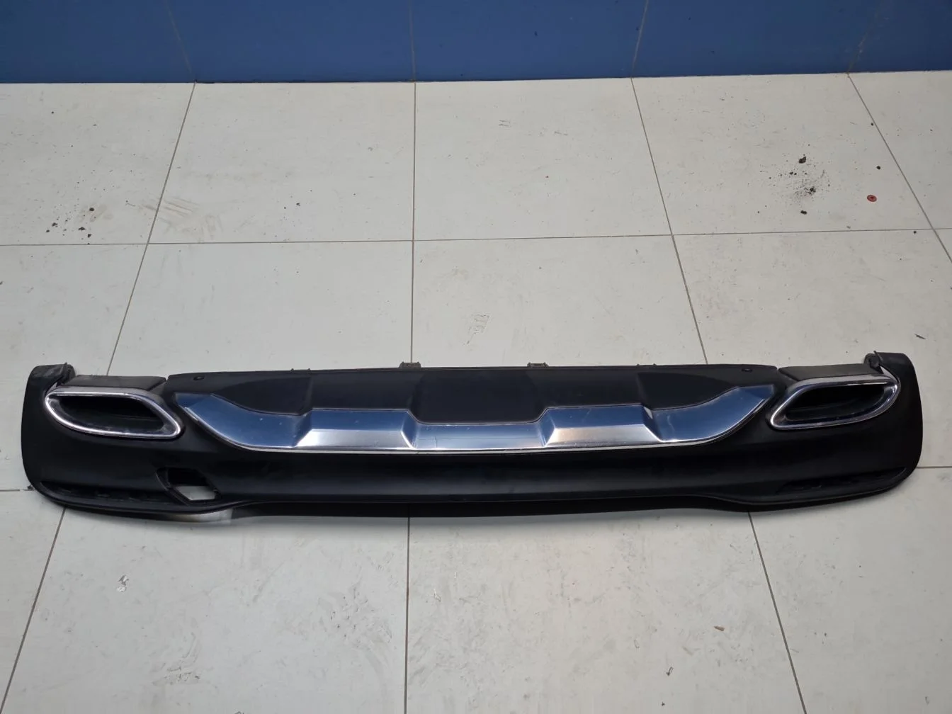 Юбка заднего бампера для Mercedes M-klasse W166 ML GLE 2011-2018