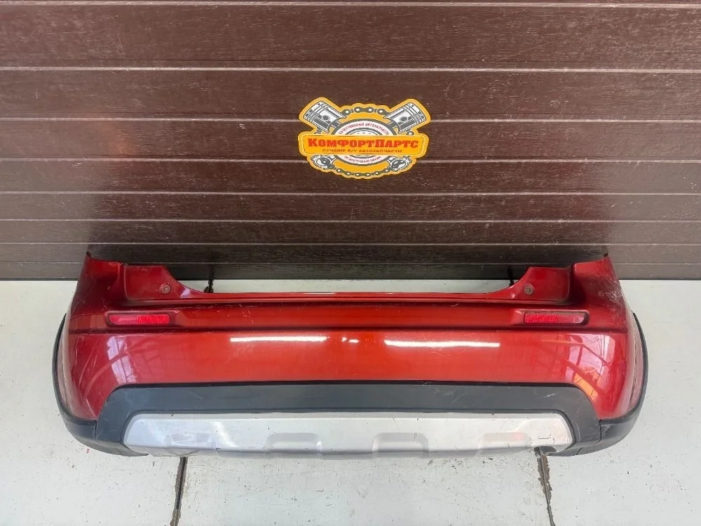 Бампер задний Suzuki SX4 I рестайлинг (2009—2014)