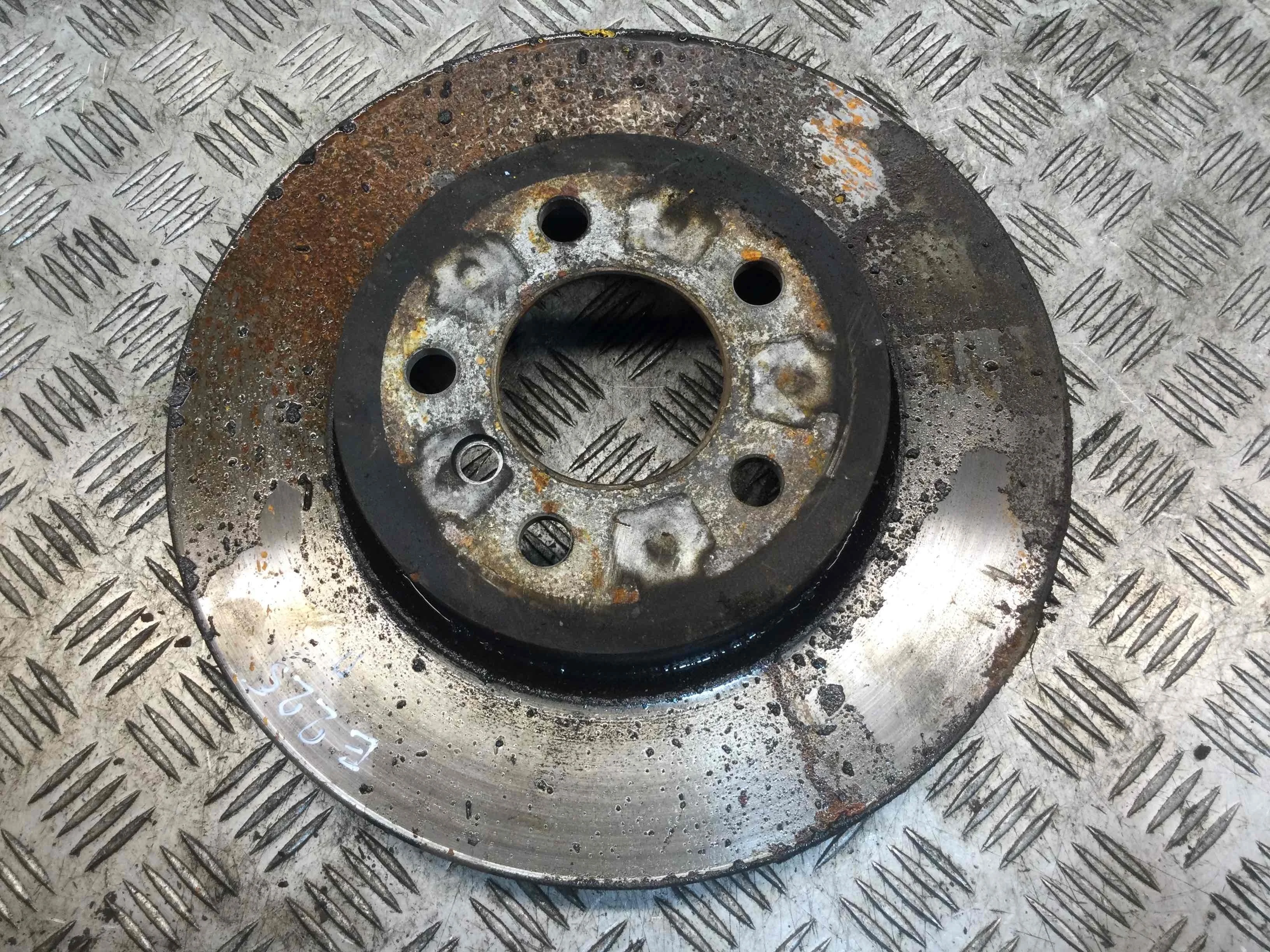 Диск тормозной передний BMW X3 E83 (2003-2006) бензин 2.5 i Автомат Кроссовер