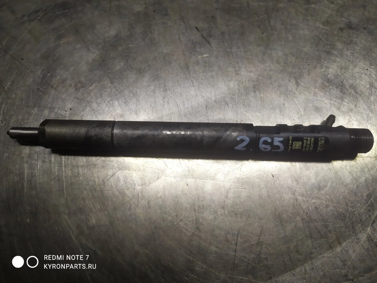 Форсунка delphi евро3 d20dt Ssangyong Kyron