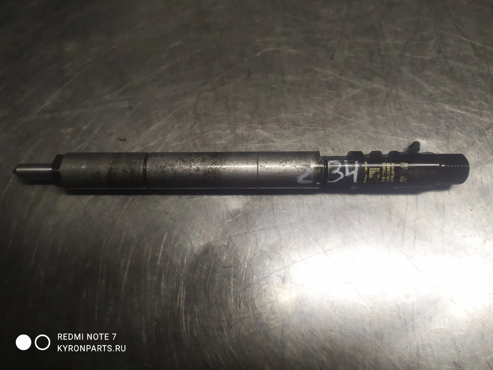 Форсунка delphi евро3 d20dt Ssangyong Kyron